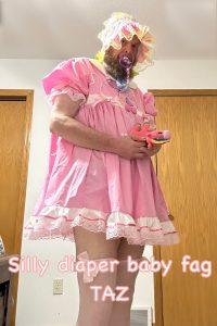 Diaper Cuckold Fag Taz